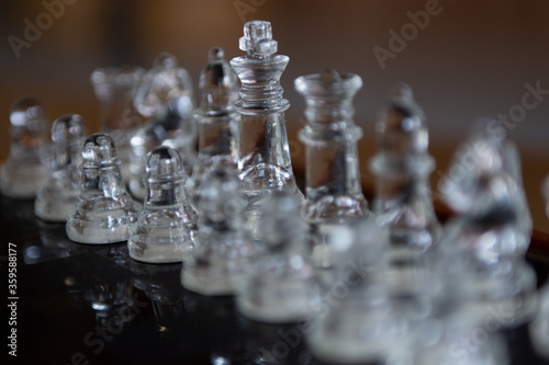 PLAYING CHESS - STRATEGY BOARD GAMES