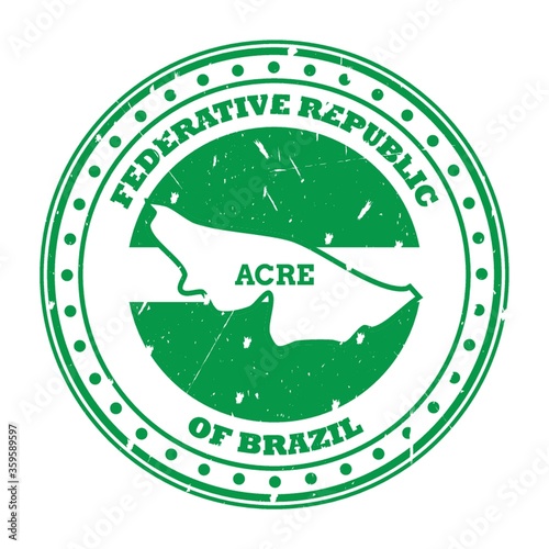 acre map stamp