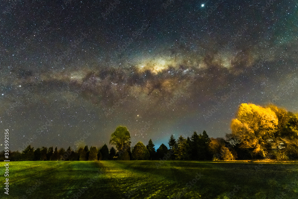Fototapeta premium Milky Way Waikato Dark Skies New Zealand