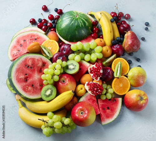 Fototapeta Naklejka Na Ścianę i Meble -  Fresh healthy fruits