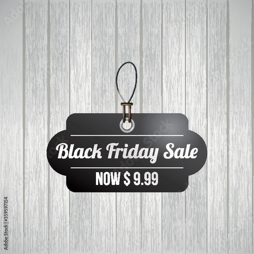 Black friday sale tag