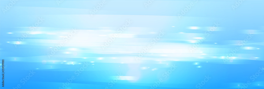 背景素材：海、水、玉ボケ、キラキラ、光