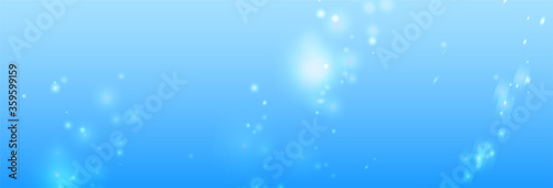 背景素材：海、水、玉ボケ、キラキラ、光