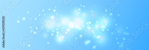 背景素材：海、水、玉ボケ、キラキラ、光