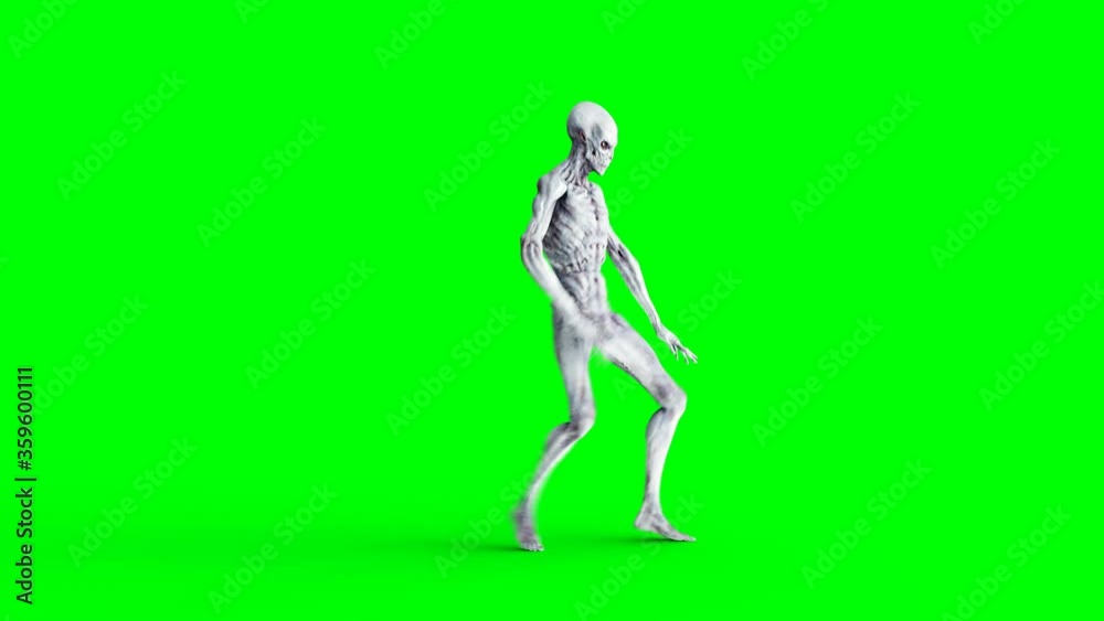 Funny alien dancing hip hop. Realistic motion and skin shaders. 4K green screen footage. Funny alien dancing hip hop. Realistic motion and skin shaders. 4K green screen footage.