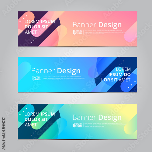 Vector abstract design background texture  banner template.