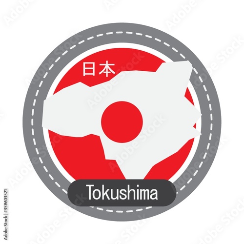 Tokushima map