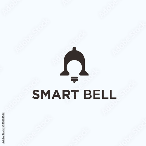 smart bell logo. bell icon