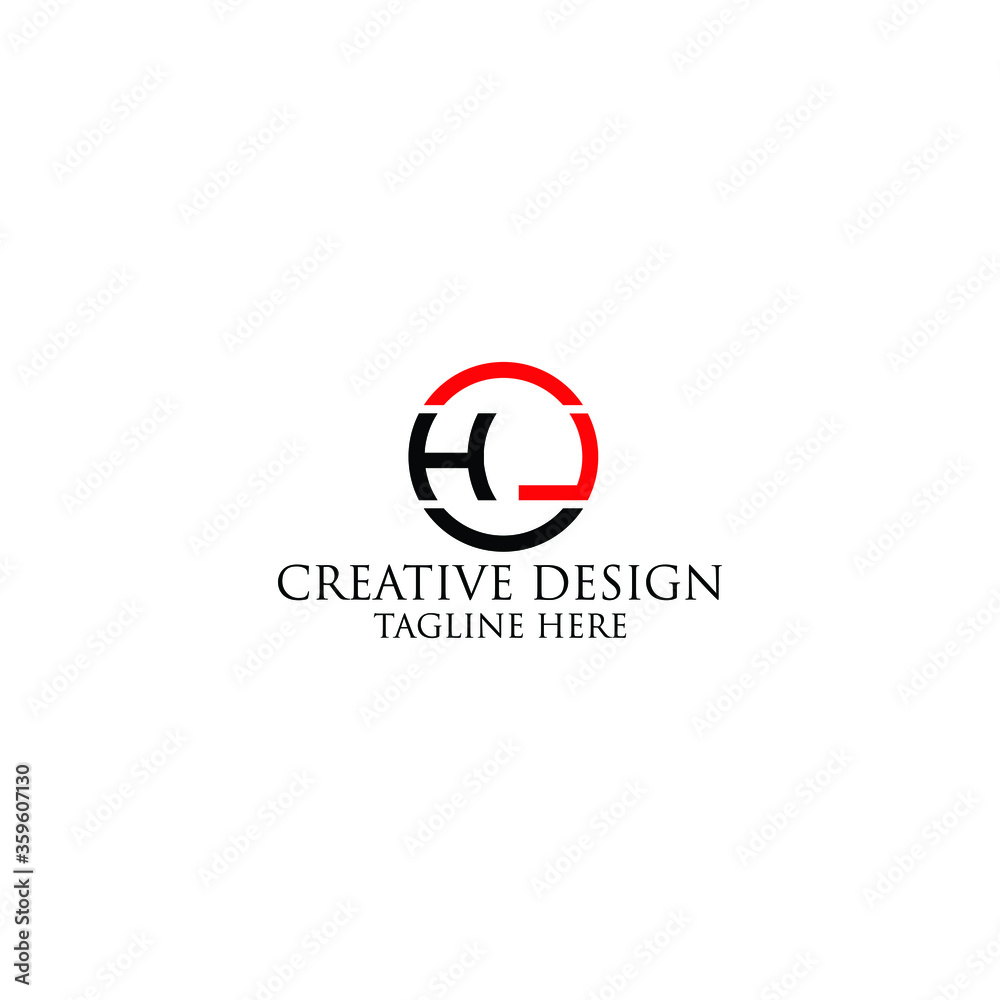 Abstract Letter HL logo design template. Abstract Letter HL logo design template.