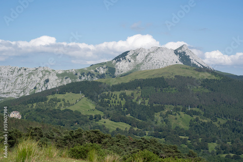 urkiola natural park in basque country, spain 