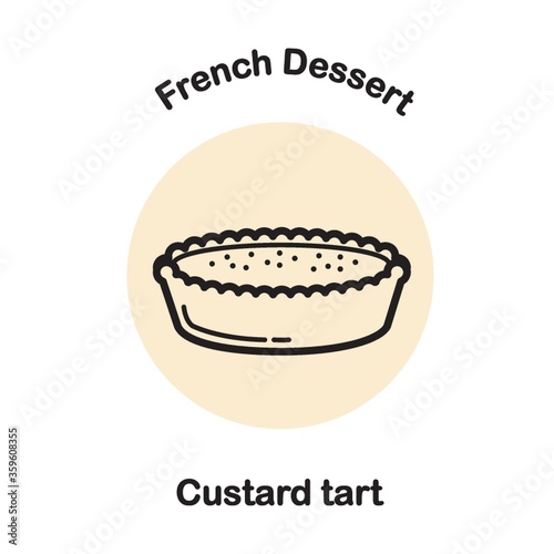 Custard tart