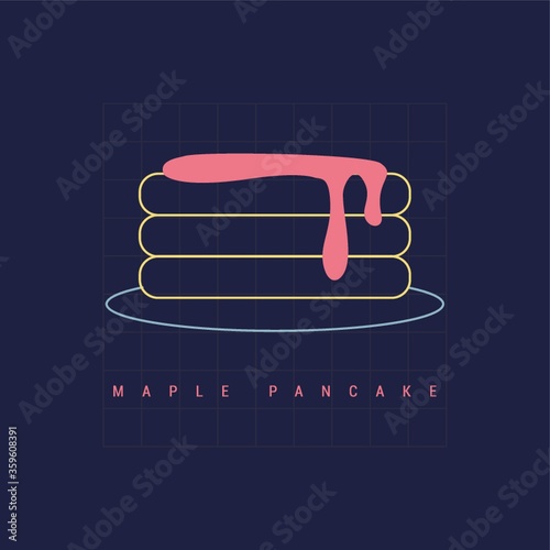 maple pancake