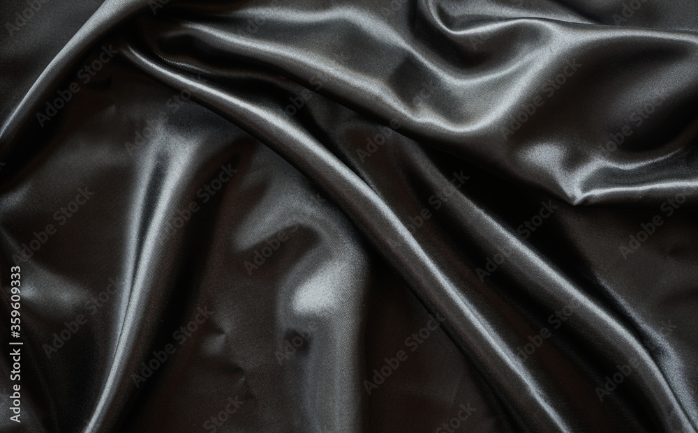 Fototapeta premium black satin background