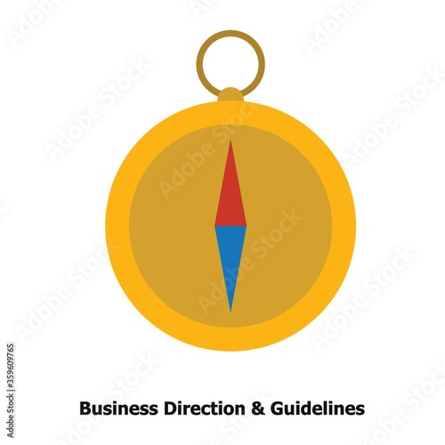 business direction and guidelines concept.