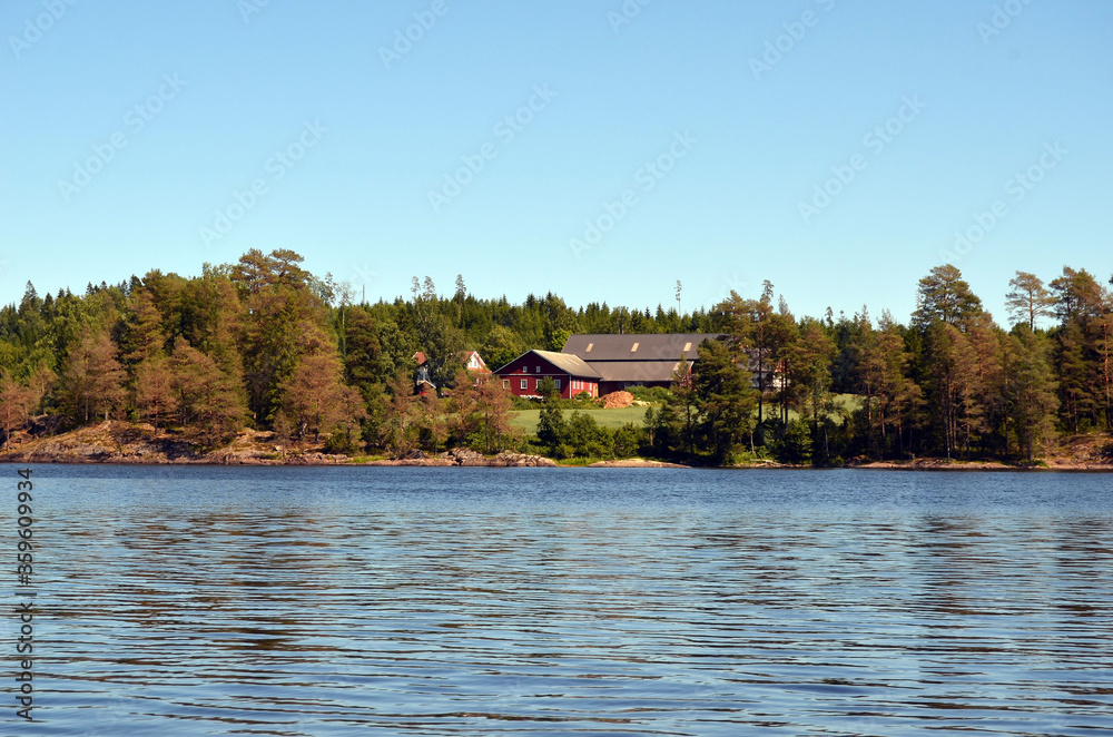 Fototapeta premium Halden Canal. Norway