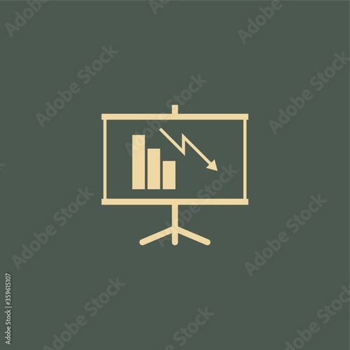 projector screen with loss analysis