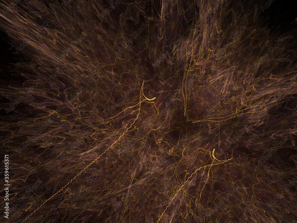 Imaginatory fractal background Image