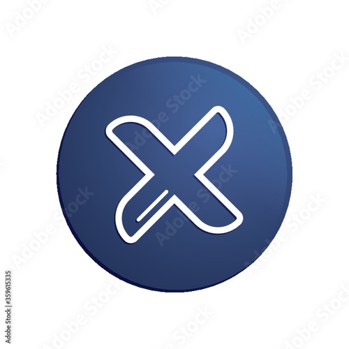 delete button