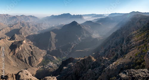 Omani Landscape in Djebel al Akhdar