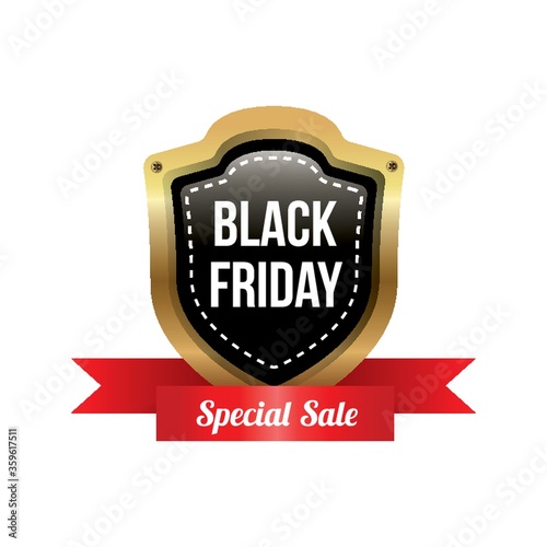 black friday sale label