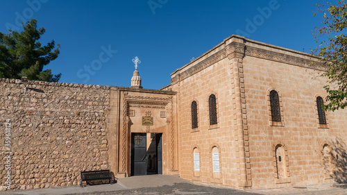 Mor Gabriel Deyrulumur Monastry is the oldest surviving Syriac Orthodox monastery, Turkey photo