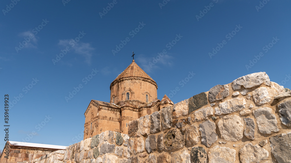Akdamar island and surp church Akdamar church, Van, Turkey