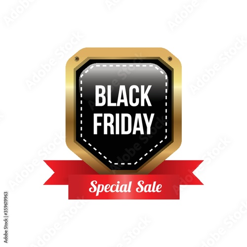 black friday sale label