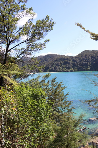 Baie du parc Abel Tasman, Nouvelle Zélande 