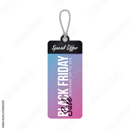 black friday sale tag