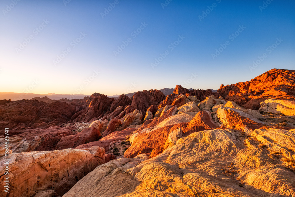 Valley of Fire State Park Landscape near Las Vegas, Nevada