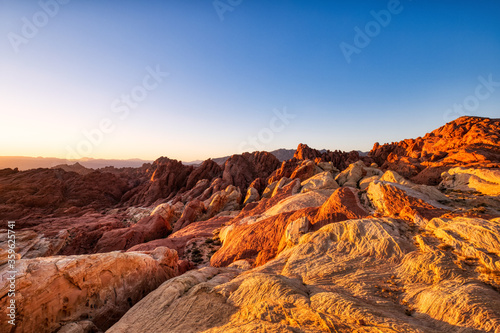 Valley of Fire State Park Landscape near Las Vegas, Nevada