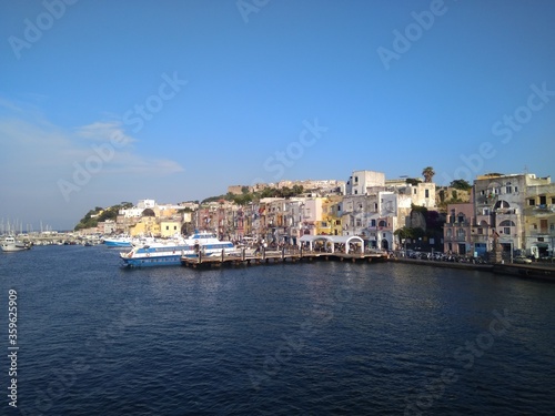 Travel to the island of Procida to Italy.