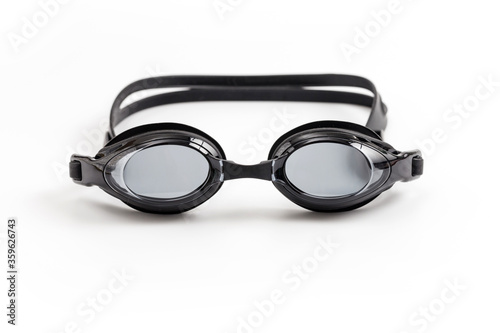 Take close-ups of swimming glasses