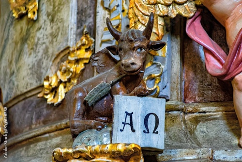 Detail of Church Velika Nedelja photo