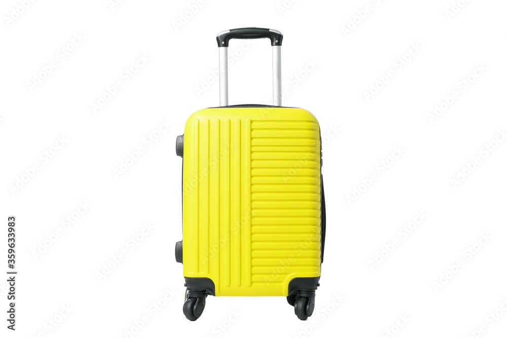 Color travel bag isolated on white background Color travel bag isolated on white background