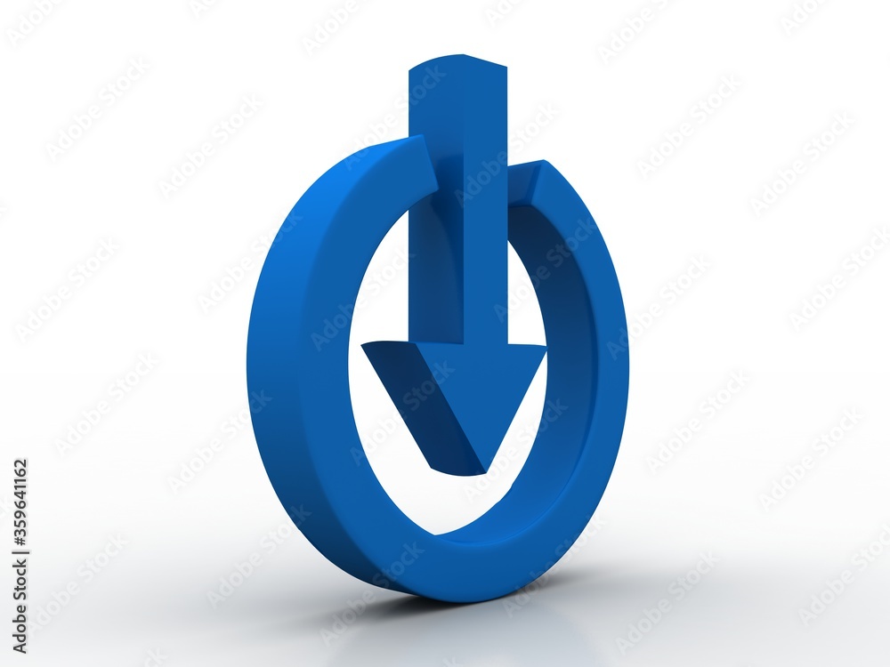 3d illustration uploading downloading arrow
3d illustration uploading downloading arrow