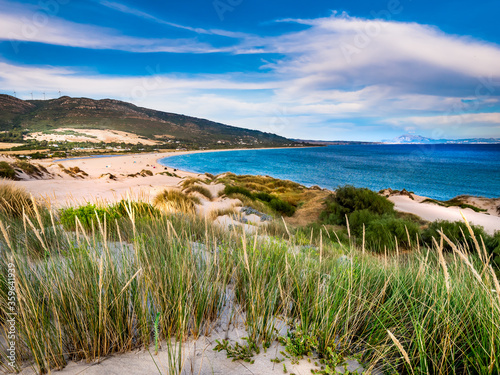beach of valdevaqueros Tarifa, Andalusia, Spain