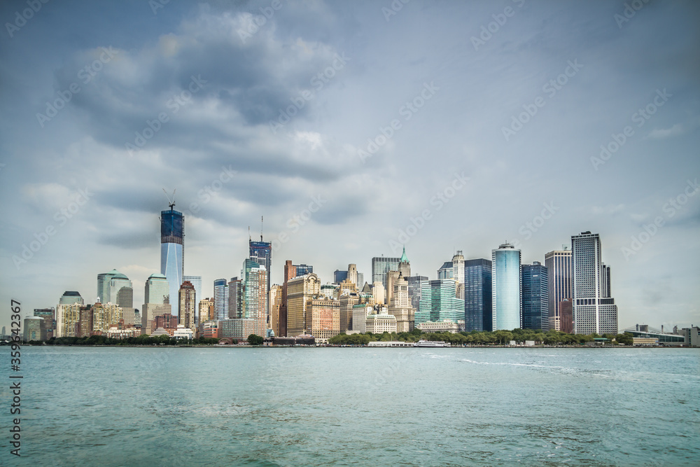Manhattan Skyline in New York
