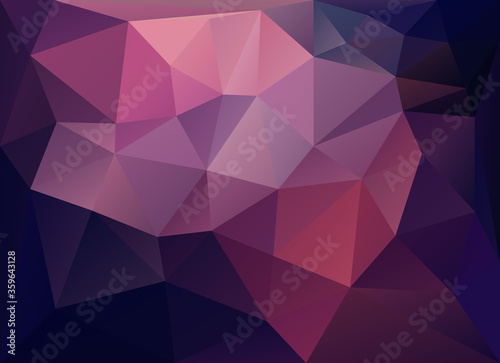 Abstract hipster geometric triangle galaxy sky background