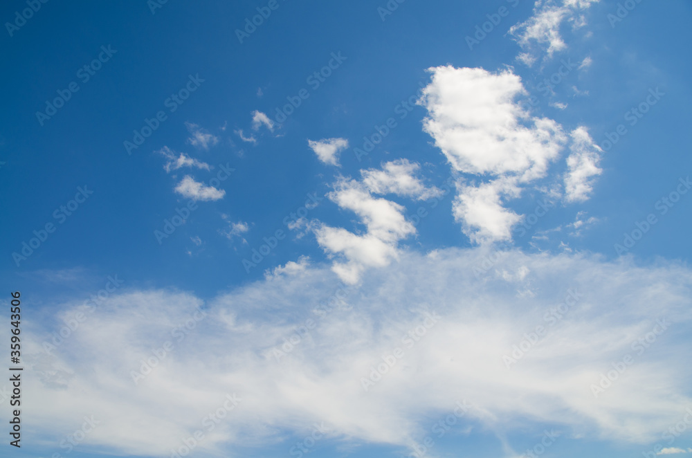 Blue sky with clouds Blue sky with clouds