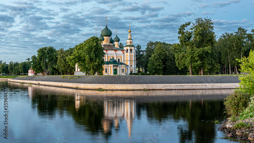 Spaso-Preobrazhensky Cathedral in Uglich Kremlin of Russia