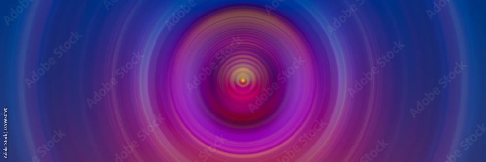 Abstract pink round background.  Image of diverging circles. Rotation that creates circles.