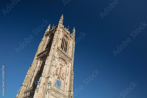 Konstfotografi Derby, Derbyshire, UK: October 2018: Derby Cathedral of All Saints