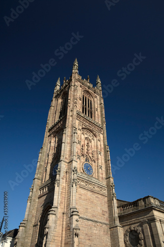 Derby, Derbyshire, UK: October 2018: Derby Cathedral of All Saints photo