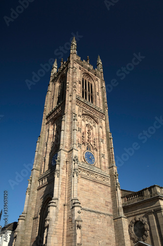 Photo Derby, Derbyshire, UK: October 2018: Derby Cathedral of All Saints