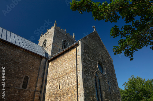 Fotografie Stow, Lincolnshire, UK, June 2019, A view of Stow Minster church