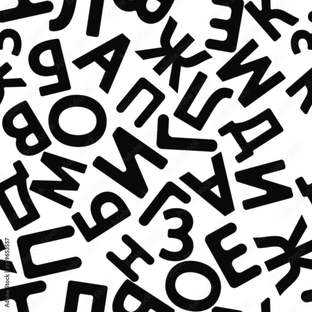 alphabet seamless pattern alphabet seamless pattern