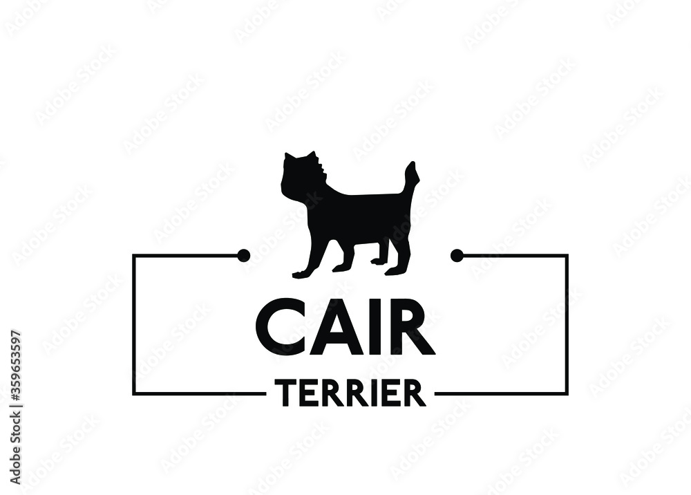 Cair terrier - vector dog Cair terrier - vector dog
