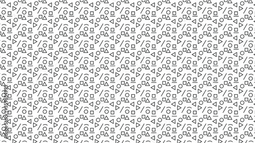 seamless abstract geometric pattern
