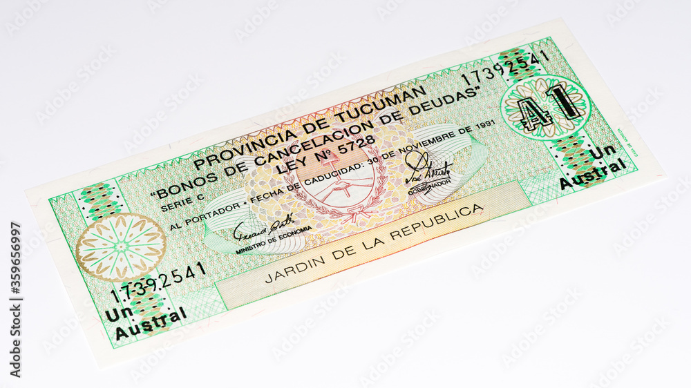 South America currancy banknote South America currancy banknote